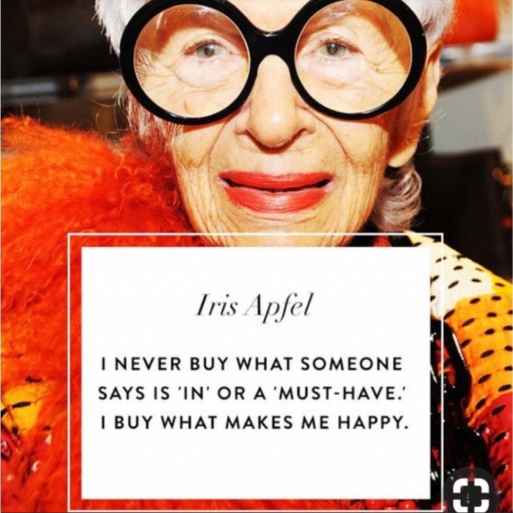 Everyone has their own style and taste!  My closet has something for everyone!
